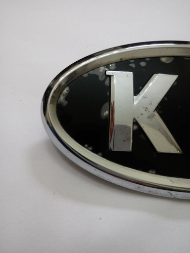Emblema Kia Generico Detalles Plastico Cromo 6.5cm  13cm Foto 2