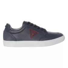 Tenis Guess Para Hombre Gmbouvet-n Casual Azul Marino