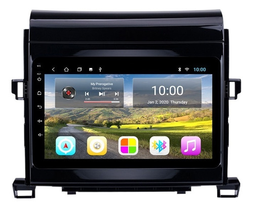 Foto de Autoestreo 2+32g Carplay Cmara Para Toyota Alphard 2008-14