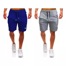 Pack X 2 Shorts Bermuda De Hombre Deportivo Corto Jogging G6