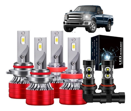 28000lm 6000k Focos Led Y Antiniebla Para Serie Ram Y Dodge Ram 2500