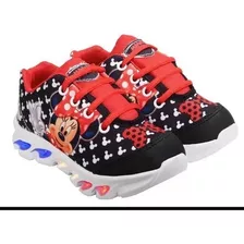 Tênis Infantil Led Minnie Mouse Orto Kids