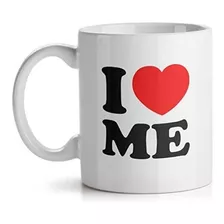 Caneca Xícara Cerâmica I Love Me Autoestima Presente