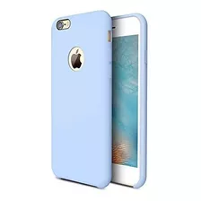 Funda Para iPhone 6s, Torras [serie Love] Liquid Silicone Ru