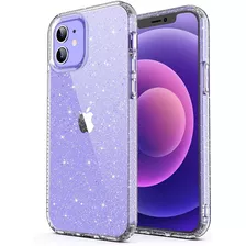 Funda Para iPhone 12 Mini, Transparente/brillante/resiste...