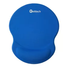 Mousepad Getttech Azul Ergónomica De Gel Ggd-std-01-bl