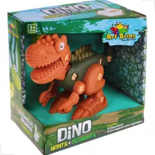 Brinquedo Dinossauro Monta E Desmonta Com Ferramenta