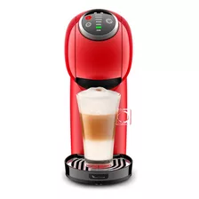 Cafetera Moulinex Dolce Gusto Genio S Plus Roja Color Rojo