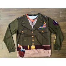 Sudadera Cosplay Militar General Tallas Extra Xxxl 3x 511