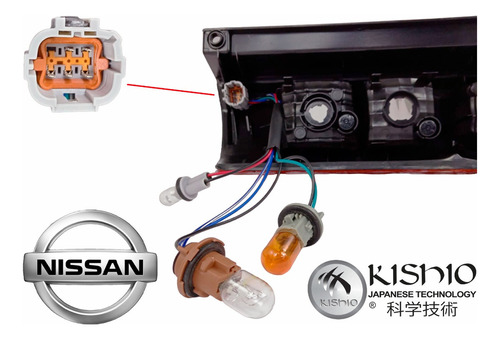 2 Calaveras Traseras Nissan Urvan 2.5l Nv350 13-19 Kishio Foto 5