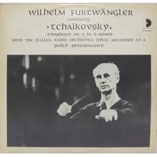 Lp Disco Wilhelm Furtwängler Conducts Tchaikovsky - Symphony