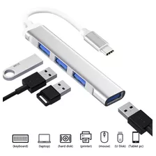 Hub Usb Tipo C 5 Gbps Usb 3.0 Otg Desktop Notebook Macbook