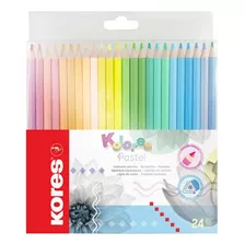 Colores Pastel 24 Piezas Kores 