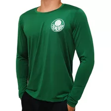 Camisa Palmeiras Manga Longa Uv Brave Masculina Oficial