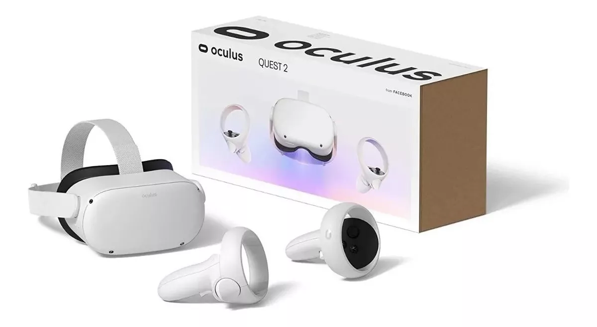 Oculus Quest 2 Vr Headset 128gb Branco