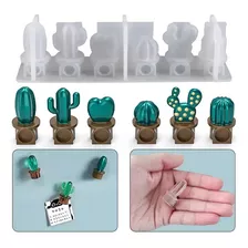 Molde Silicona Cactus Para Resina Velas