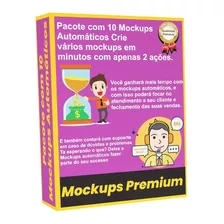 Pacote Com 10 Mockups Automáticos Do Nosso Catálogo