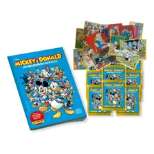 Album Do Mickey E Donald Com 50 Figurinhas 10 Envelopes
