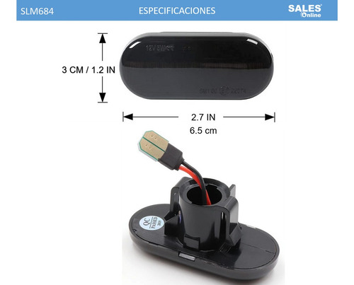 Luz Direccional Led Secuencial Renault Clio 2008 Foto 4