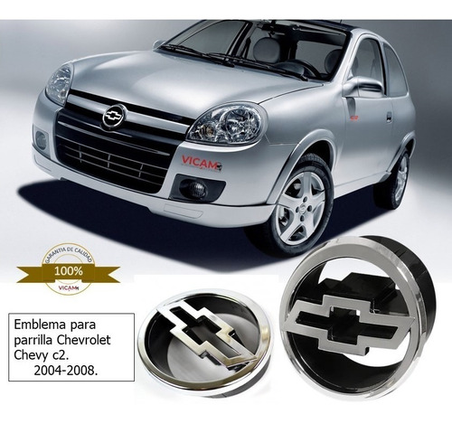 Emblema Para Parrilla Chevrolet Chevy C2 2004-2008. Foto 3