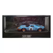 Miniatura Ford Gt40 Mk1 24 Horas De Le Mans Zoom 1:64 6,8 Cm