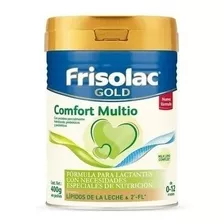 Leche De Fórmula En Polvo Frisolac Gold Comfort Multio En Lata De 1 De 400g - 0 A 12 Meses