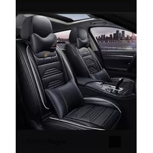 Forros Lujo Negro Fashion-cuero Peugeot New 208