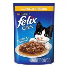 Purina Felix Pouch Pollo 85g Sobre Alimento Gato Sobrecito