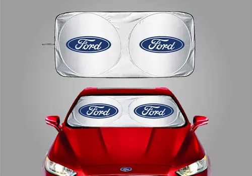 Sombra Para Auto Ford Fiesta Se 2015 Impermeable Logo T2. Foto 6