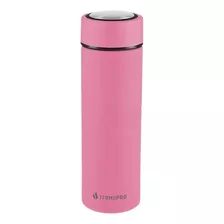 Garrafa Térmica Squeeze Inox Viagem Lazer 500 Ml - Rosa