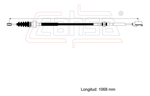 Cable Selector De Velocidades Para Hyundai I10 1.1l 2014 Foto 2