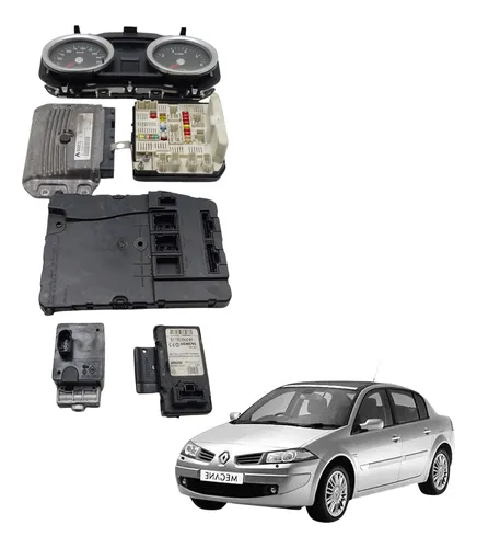 Kit Code Modulo Injeção Megane 1.6 2010 Usado 1