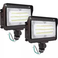 Paquete De 2 Luces De Inundación Led De 50w, Listada