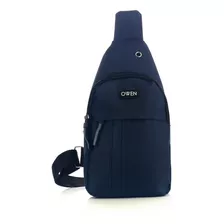 Morral Bolso Hombre Solapa Bolsillo Liviano Grande Antirrobo