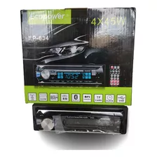 Rádio Automotivo Ecopower 634 Usb,aux, Sd E Controle