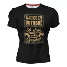 Playera Sublimada Full Print - Personalizada Cumpleaños. 