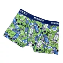 Boxer Marey 5017 De Niño Pack X 2 Algodon Y Lycra Skate 