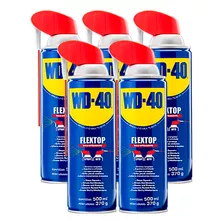 05 Spray Wd40 Multiusos Desengripante Lubrificante 500ml