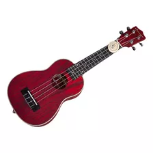 Ukulele 21 Soprano Cuerpo De Fresno Con Funda Hermosos