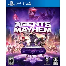 Agents Of Mayhem Ps4 Juego Físico