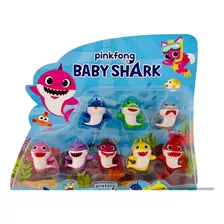 Kit Bonecos Pink Fong Baby Shark