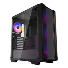 Gabinete Deepcool Cc560 Media Torre Atx Argb Cristal Templado