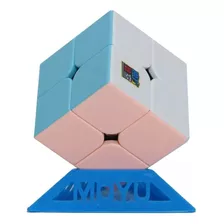 Cubo Mágico 2x2 Pastel 2x2x2 Moyu Profesional Soporte Regalo