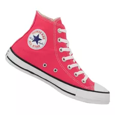 Tenis Converse Cano Alto Ct04190064 Rosa Morango Lançamento