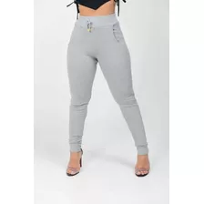 Calça Legging Feminina Ribana Com Bolso