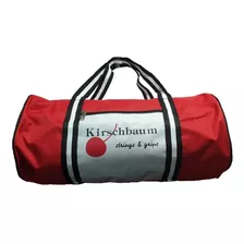 Bolso Deportivo Cilíndrico Rojo Kirschbaum 