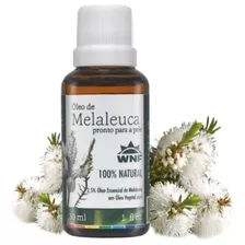 Óleo De Melaleuca Pronto Para O Uso Na Pele Wnf 30ml