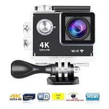 Cámara 4k 20mp Ultra Hd Pantalla Lcd Sumergible Wifi Sport 