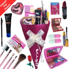 Kit Maquiagem Completo Profissional Cílios Qualidade Buquê