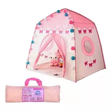 Barraca Tenda Casa Infantil Dobrável Rosa Casinha Iglu